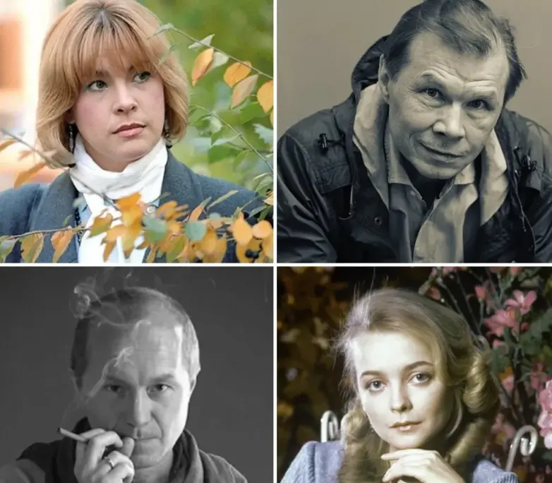 Редкие кадры: звезды российского кино на съемках и в кругу семьи