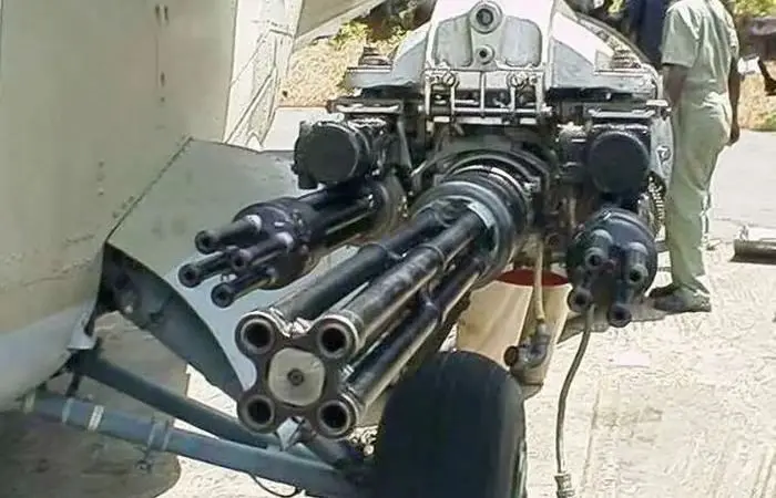 ГШГ-7.62: Четырехствольный «газовый» пулемёт для вертолётов