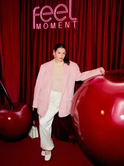 Розовый гламур: звёзды на презентации косметического бренда Feel Moment