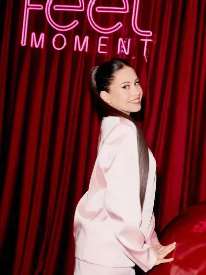 Розовый гламур: звёзды на презентации косметического бренда Feel Moment