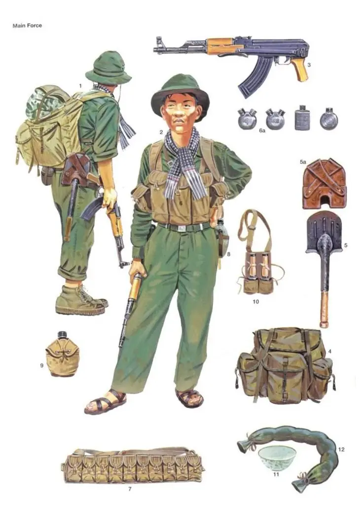 Армии Северного и Южного Вьетнама в фотографиях