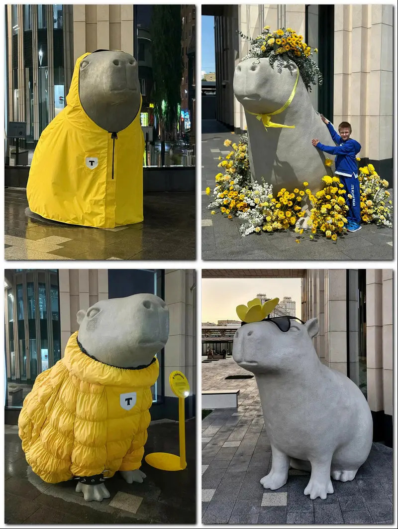 Тайная жизнь московской капибары: от кибербезопасности до сезонных нарядов