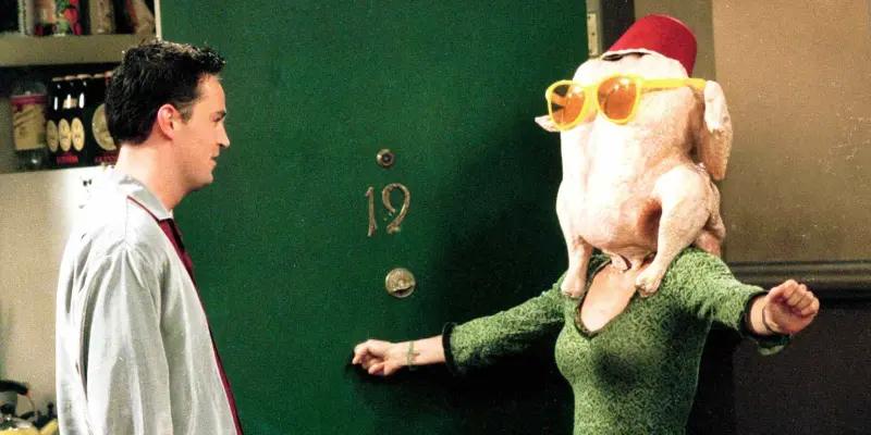 Моника и Чендлер