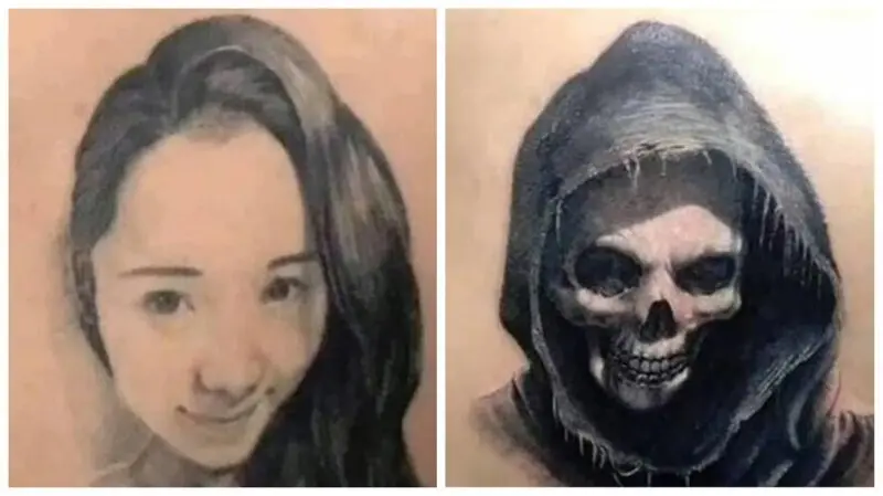 Подборка перекрытых татуировок