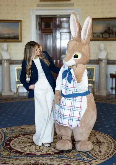 Трампы устроили пасхальный праздник для детей у Белого дома