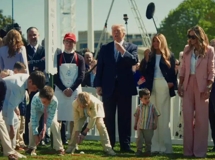 Трампы устроили пасхальный праздник для детей у Белого дома