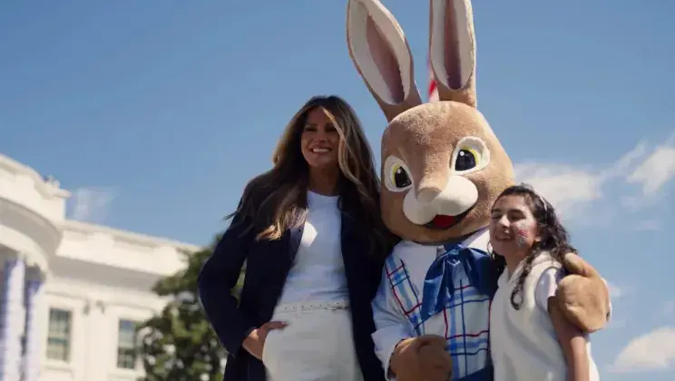 Трампы устроили пасхальный праздник для детей у Белого дома