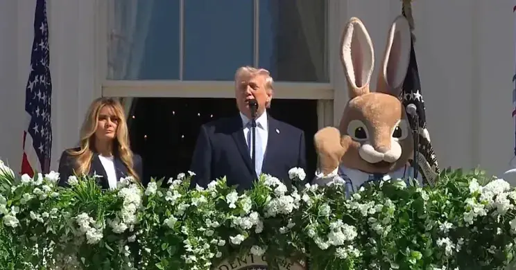 Трампы устроили пасхальный праздник для детей у Белого дома