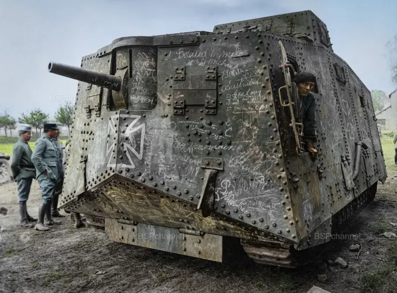 Немецкий тяжёлый танк A7V