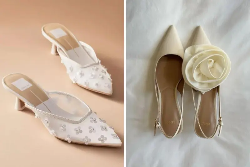 Свадебные туфли 2026: 7 модных трендов для идеального образа невесты