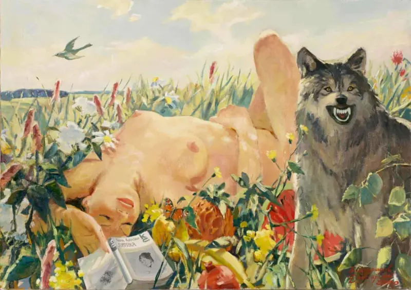 Летний день картина Виноградов Дубосарский 2000 год