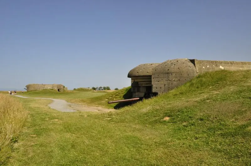 Остатки укреплений Атлантического вала