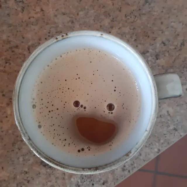 Кофейное лицо