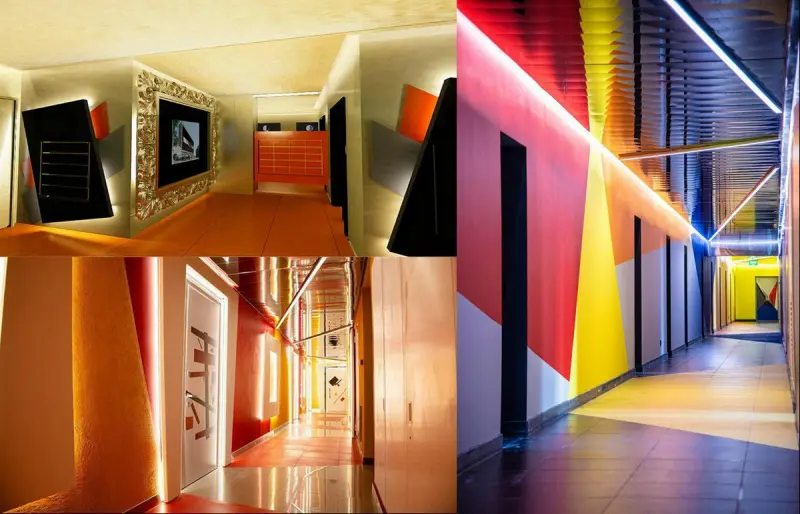 Золотая стена вместо «Черного квадрата»: как выглядит скандальный дом Малевич в Москве