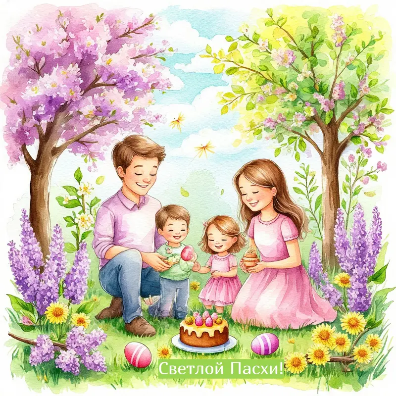 Создаем уникальные пасхальные открытки с нейросетями: готовые промты