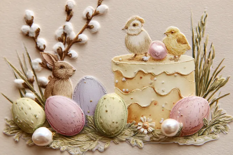 Создаем уникальные пасхальные открытки с нейросетями: готовые промты