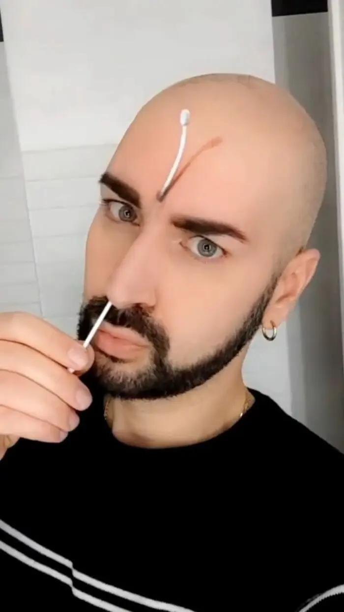 Иллюзорные лица: как Лука Луче превращает кожу в трёхмерные картины