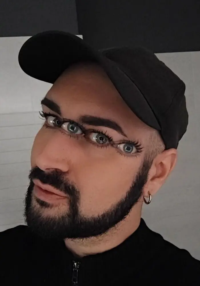 Иллюзорные лица: как Лука Луче превращает кожу в трёхмерные картины