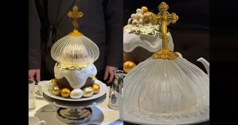 Пасхальный кулич от-кутюр: цена взлетела до «неправославных» 50 тысяч рублей