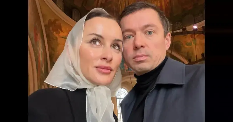 Тина Канделаки и её муж Василий Бровко отметили Чистый четверг в храме
