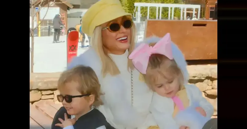 Пэрис Хилтон устроила яркий семейный отдых на горнолыжном курорте