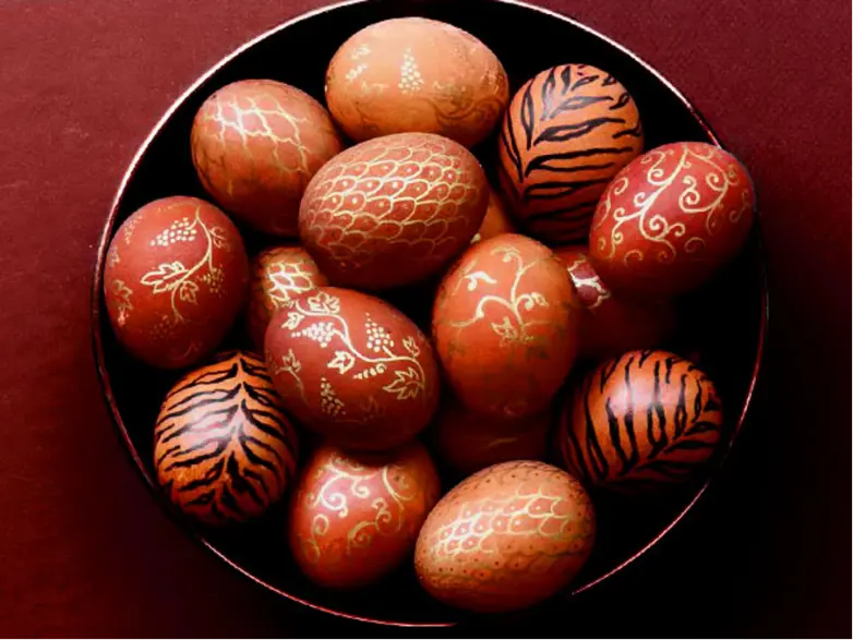Топ-30 невероятных идей для росписи пасхальных яиц: от космоса до цветов
