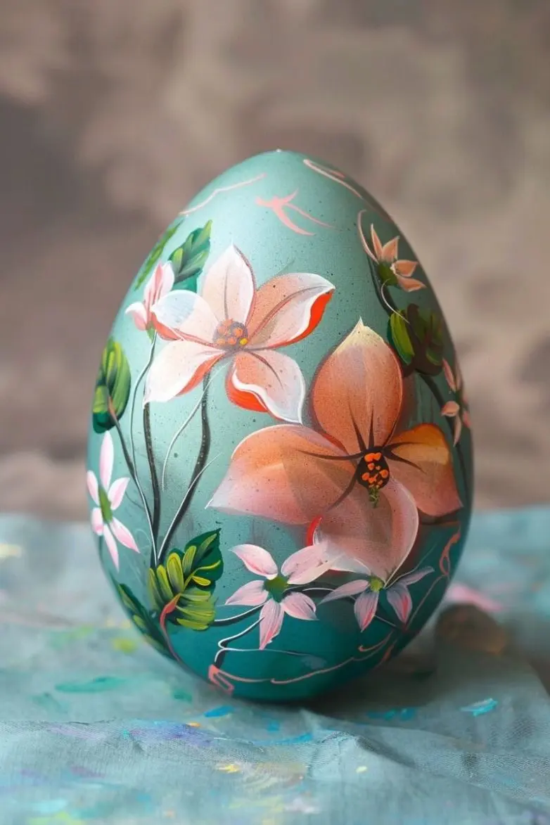 Топ-30 невероятных идей для росписи пасхальных яиц: от космоса до цветов