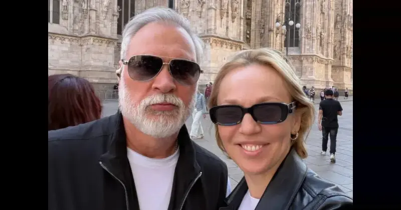 Альбина Джанабаева отметила 47-летие в Милане с Валерием Меладзе