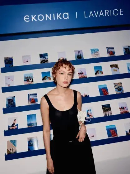 Звездный состав на презентации модной коллаборации Ekonika x Lavarice