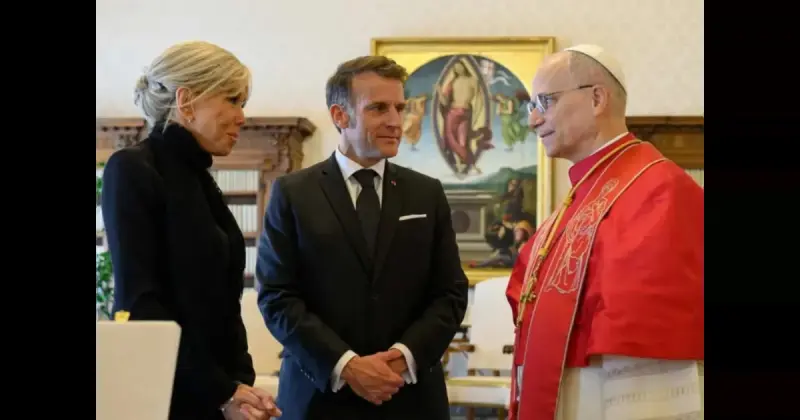 Макроны в Ватикане: встреча с папой, чёрный наряд Брижит и вечные сплетни