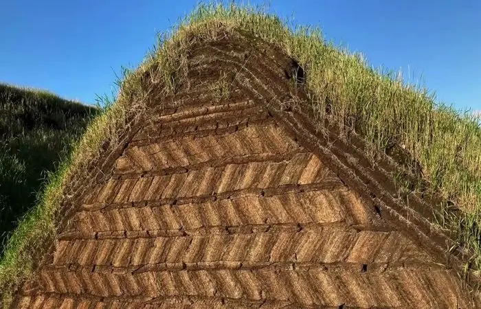 Дерновые дома викингов: гениальная архитектура из земли и травы