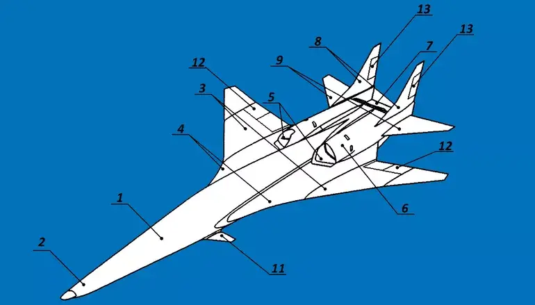 Концепт российского сверхзвукового лайнера: что известно из патента