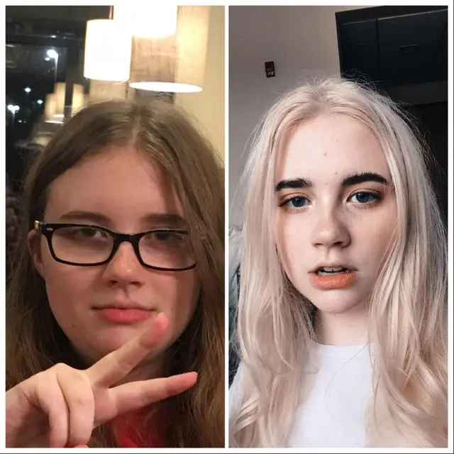 20 фото гадких утят, ставших прекрасными лебедями: вдохновляющие преображения Разница 2 года