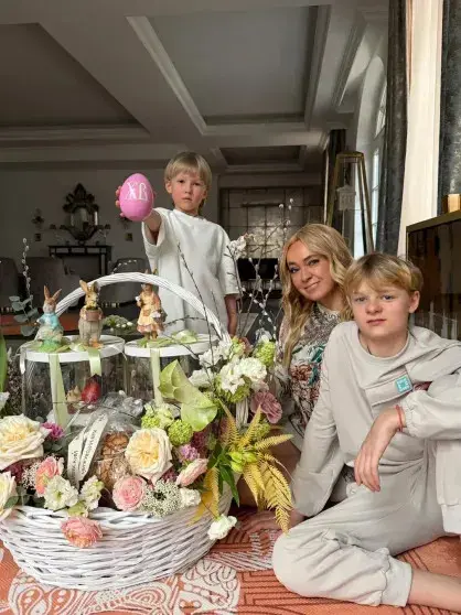 Пасхальные традиции российских знаменитостей в фотографиях