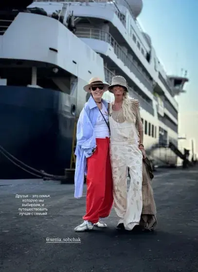 Звёздный круиз: как Собчак, Богомолов и Самойлова отдыхают в Латинской Америке