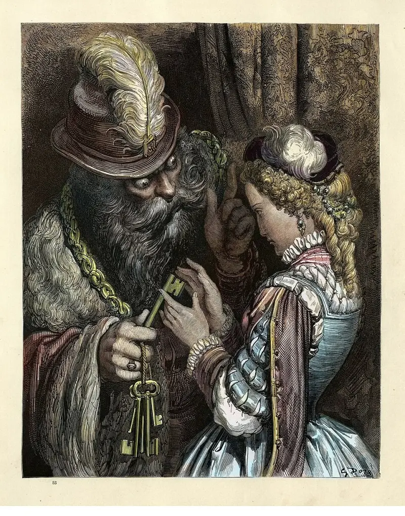 Три реальных претендента на роль Синей Бороды: а Жиль де Рэ тут ни при чём?