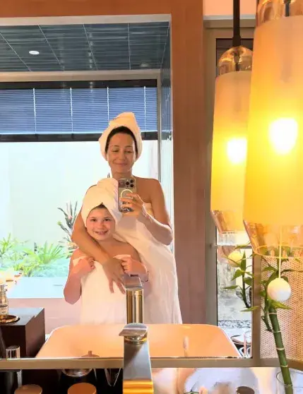 Екатерина Климова и дочь Белла наслаждаются отдыхом на Мальдивах