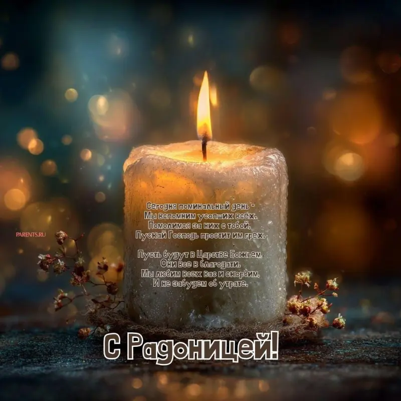Открытки на Радоницу: более 40 картинок для поминовения близких