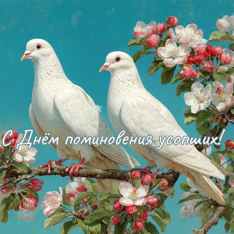 Открытки на Радоницу: более 40 картинок для поминовения близких