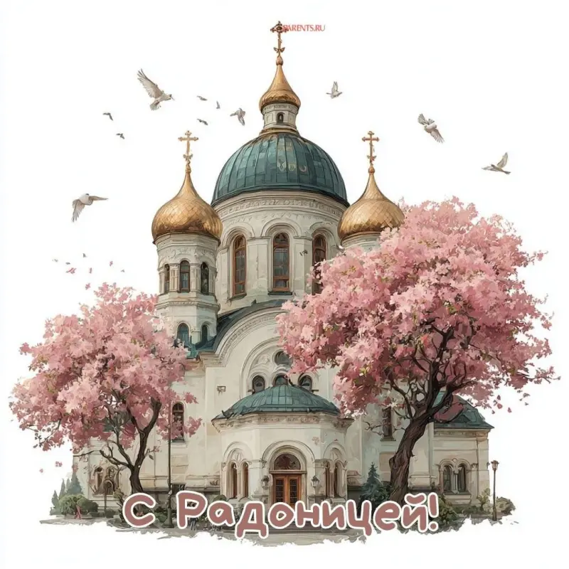 Открытки на Радоницу: более 40 картинок для поминовения близких