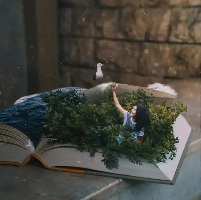 Магия книг в объективе: Как Катрина Ю превратила чтение в фотоприключение