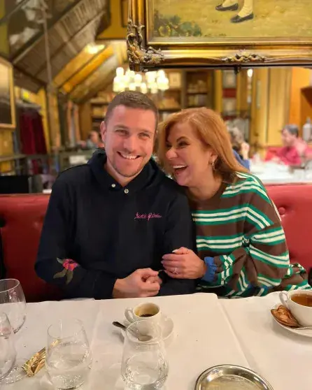 Марина Федункив и муж Стефано Маджи на светском рауте в Милане