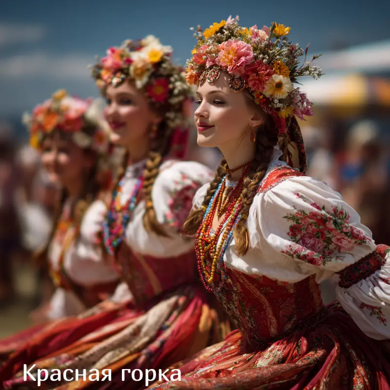 Красивые открытки на Красную горку 2026: скачать и поздравить близких