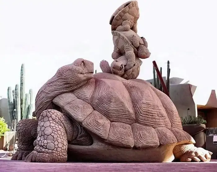 Песочные шедевры: 24 невероятные скульптуры из песка