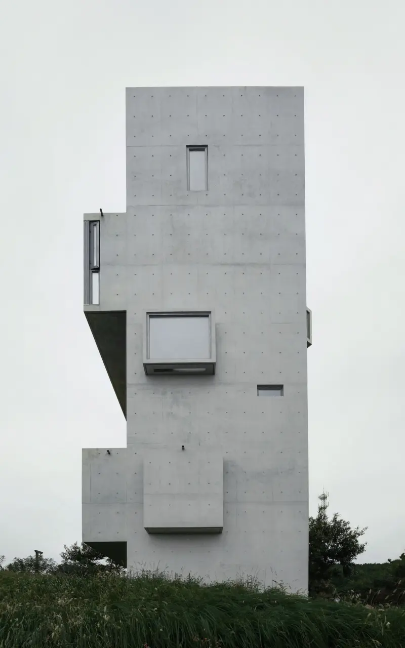 Дом-башня и кафе на скале в Китае: архитектура на краю света