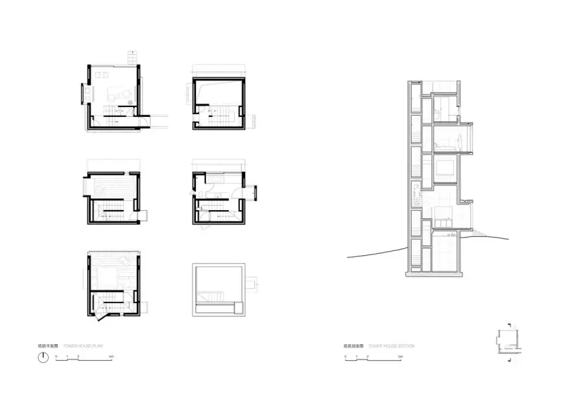 Дом-башня и кафе на скале в Китае: архитектура на краю света
