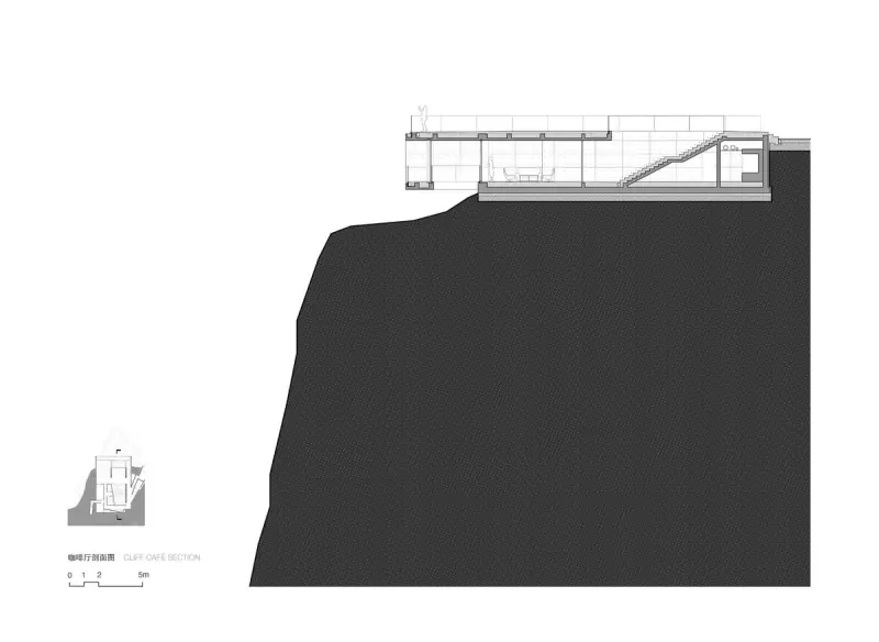 Дом-башня и кафе на скале в Китае: архитектура на краю света