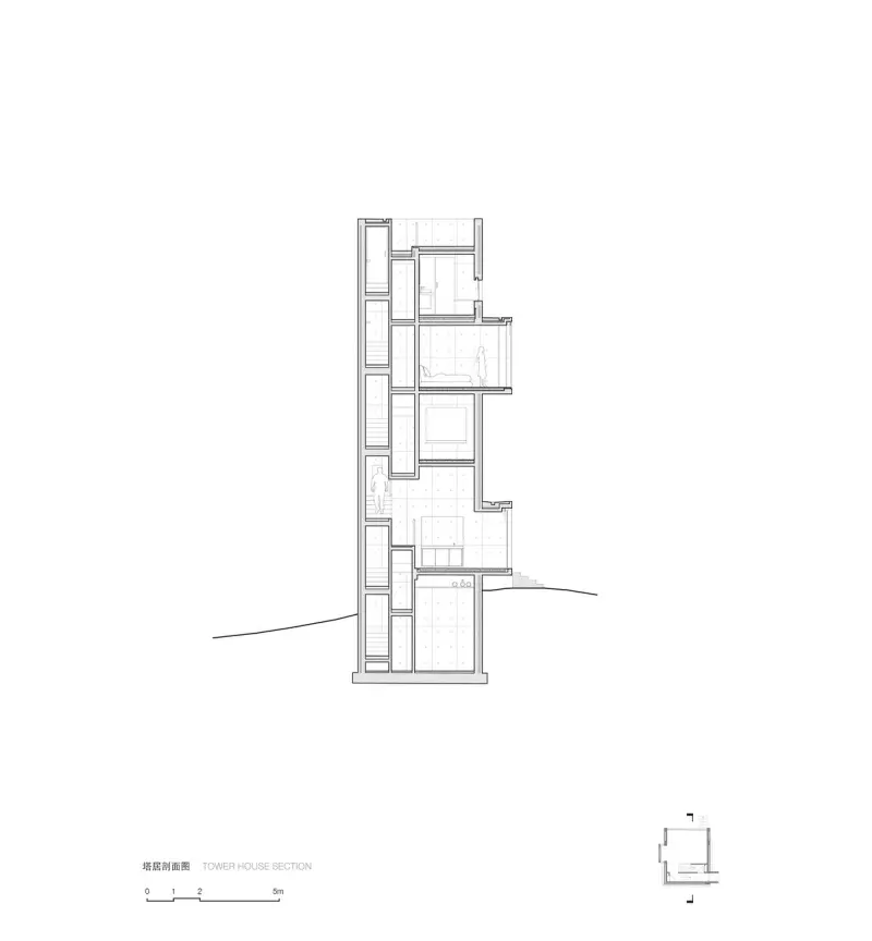Дом-башня и кафе на скале в Китае: архитектура на краю света
