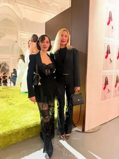 Звёздный состав на показе Valentin Yudashkin в Москве