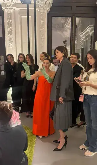 Звёздный состав на показе Valentin Yudashkin в Москве